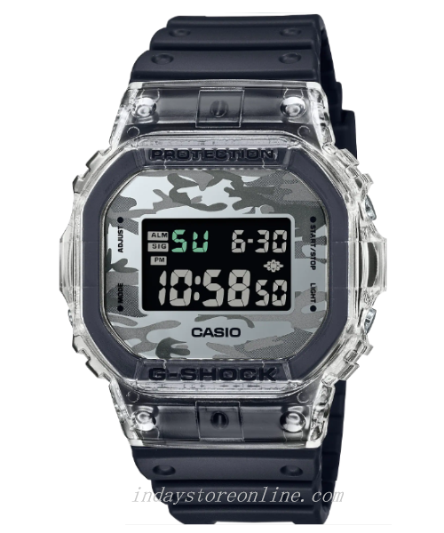 Casio g store shock grey camo