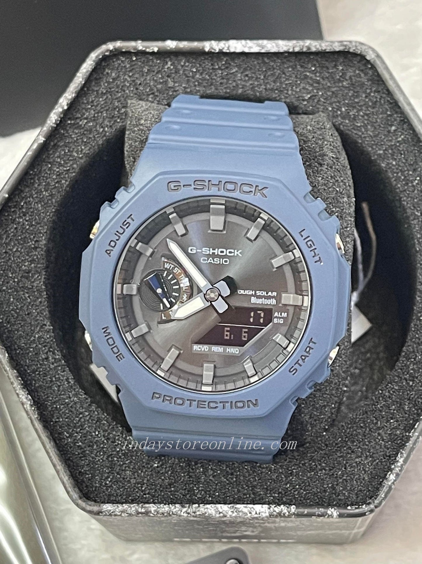 Casio G-Shock Men's Watch GA-B2100-2A Analog-Digital 2100 Series Smartphone Link and Tough Solar power