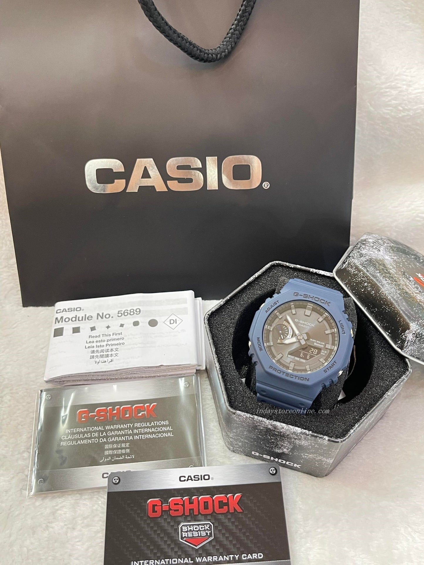 Casio G-Shock Men's Watch GA-B2100-2A Analog-Digital 2100 Series Smartphone Link and Tough Solar power