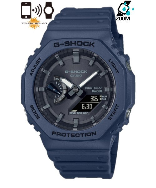 Casio G-Shock Men's Watch GA-B2100-2A Analog-Digital 2100 Series Smartphone Link and Tough Solar power