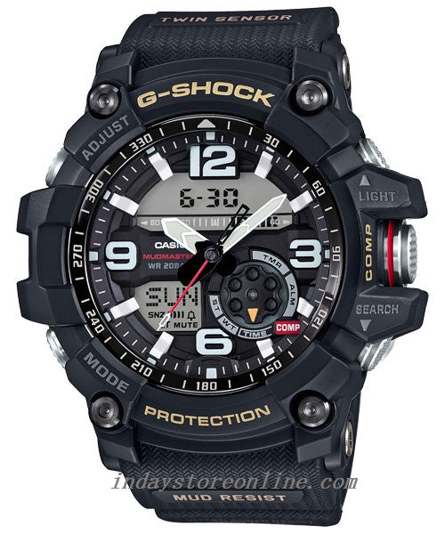 Casio G-Shock Men's Watch GG-1000-1A Master of G Mud Resistant Shock Resistant Mineral Glass