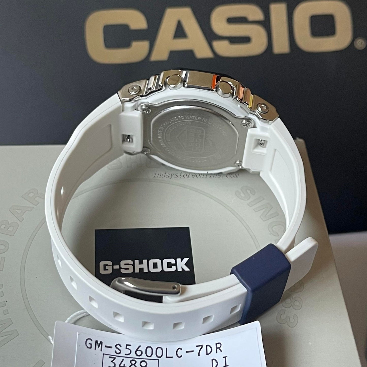 Casio G-Shock Women's Watch GM-S5600LC-7 Digital Seasonal Pair Collection 2022 Retro Designs