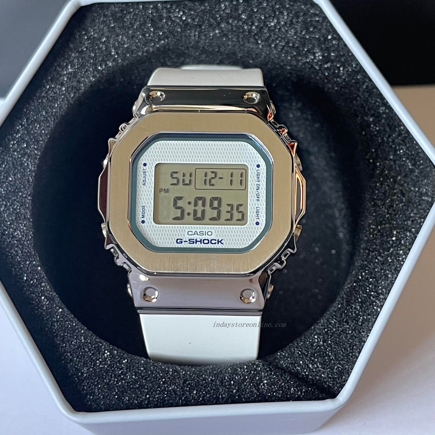 Casio G-Shock Women's Watch GM-S5600LC-7 Digital Seasonal Pair Collection 2022 Retro Designs
