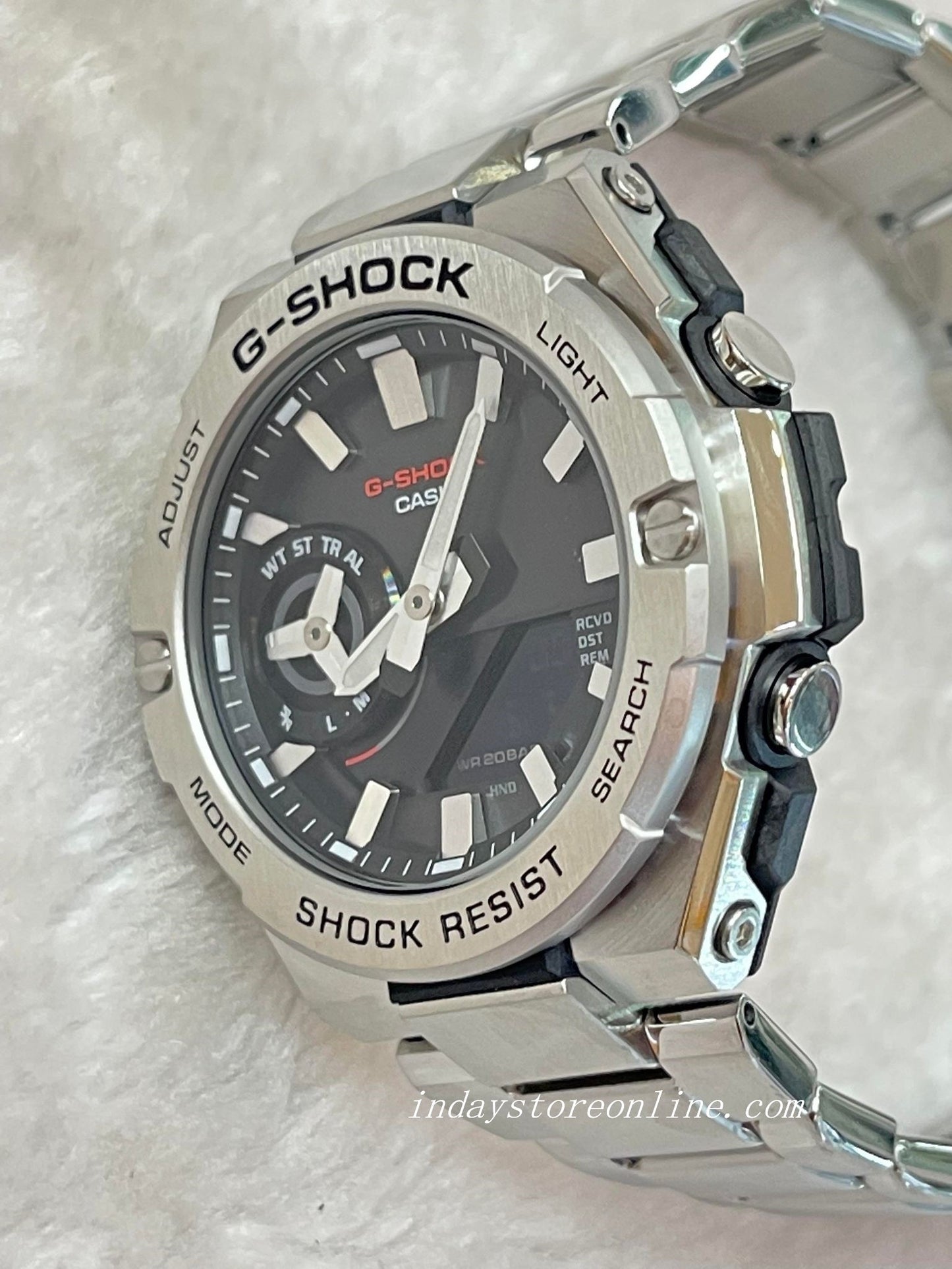 Casio G-Shock G-Steel Men's Watch GST-B500D-1A Analog-Digital G-Steel GST-B500 Series Carbon Core Guard structure Tough Solar (Solar powered)