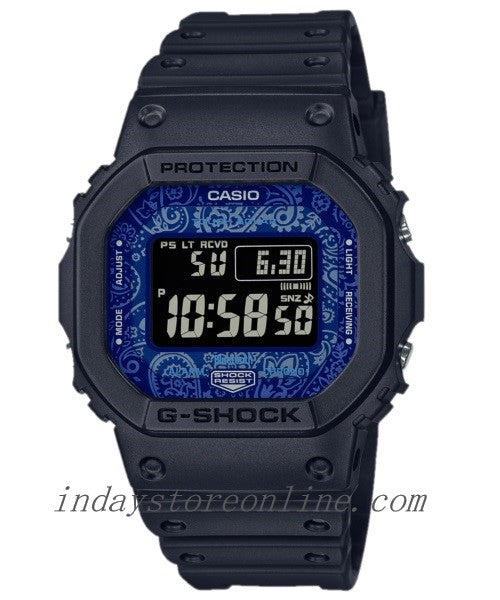 Casio G-Shock Men's Watch GW-B5600BP-1 Origin GW-B5600 Series Blue and Black Color Tough Solar (Solar powered)