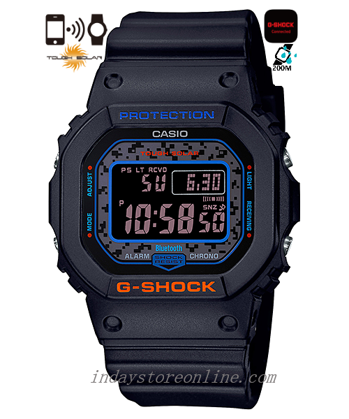 Casio G Shock Men s Watch GW B5600CT 1 Digital 5600 Series Shock Resistant Radio controlled Watch Multi band 6 Tough Solar Solar powered Mobile