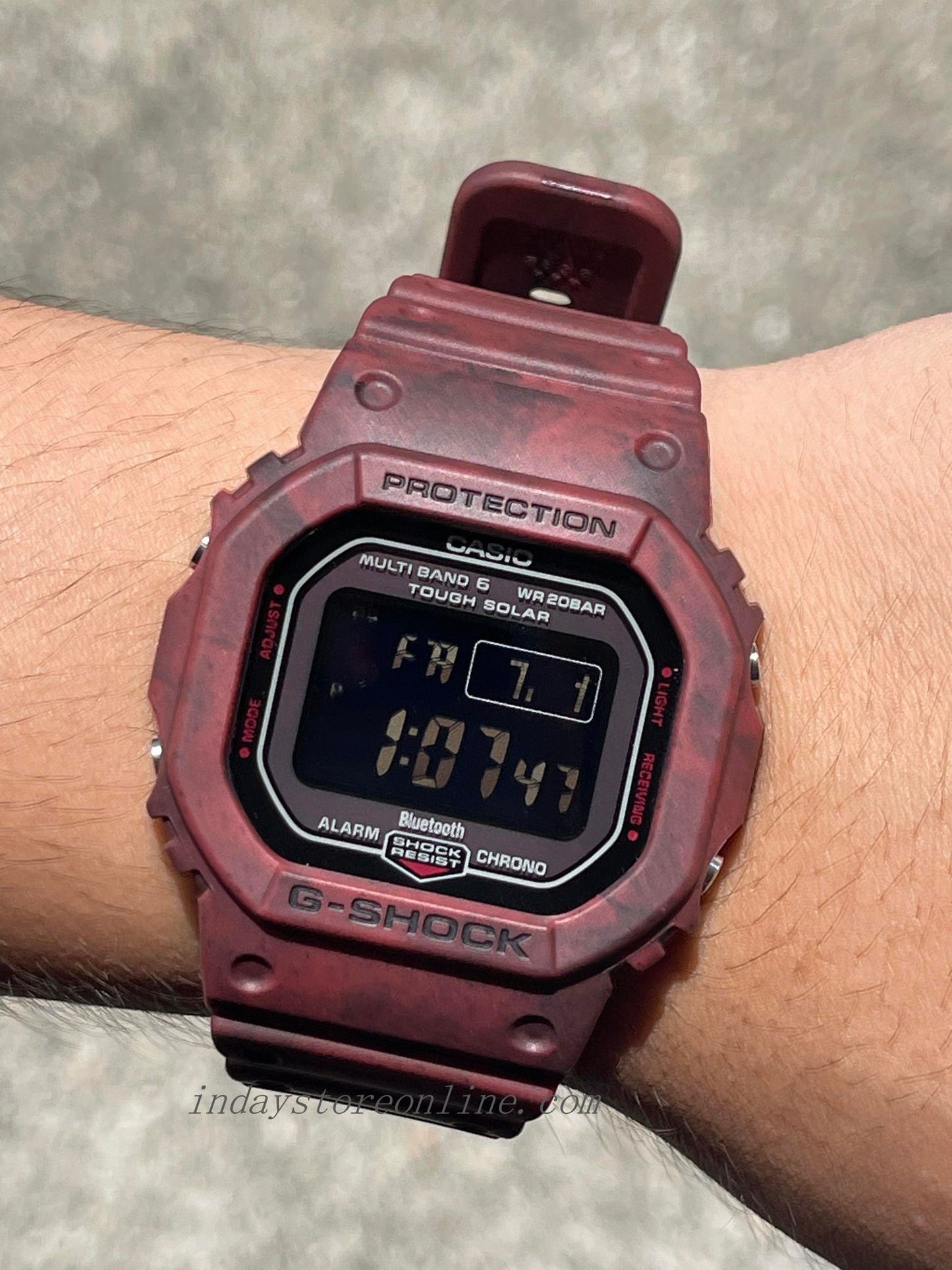 Casio G-Shock Men's Watch GW-B5600SL-4 Digital 5600 Series  Earthy Colors Tough Solar (Solar powered)