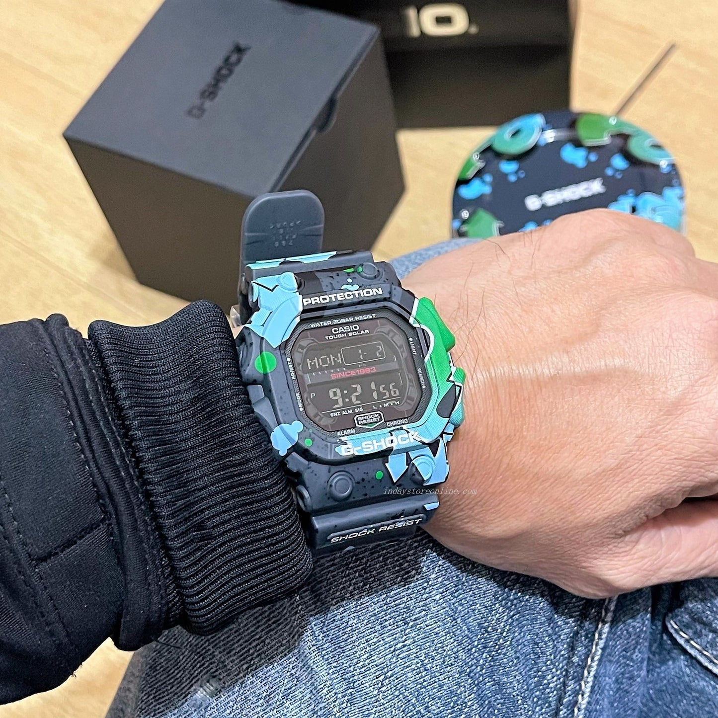 Casio G-Shock Men's Watch GX-56SS-1 Digital GXW GX-56 Series Street Spirit Line Tough Solar (Solar powered)