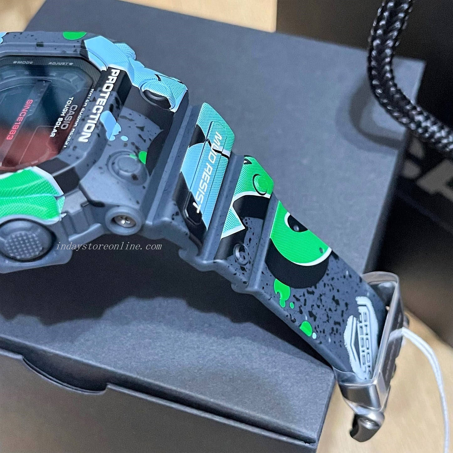 Casio G-Shock Men's Watch GX-56SS-1 Digital GXW GX-56 Series Street Spirit Line Tough Solar (Solar powered)