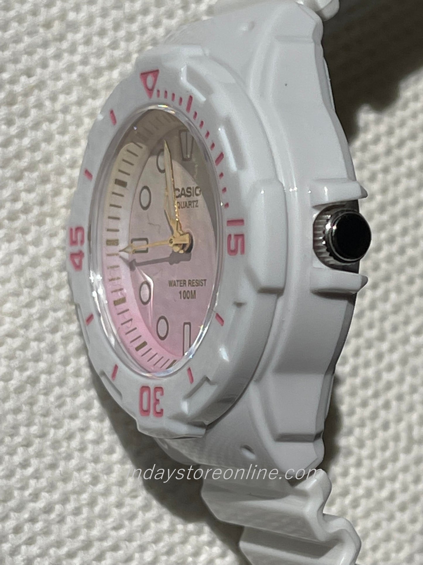 Casio Analog Women's Watch LRW-200H-4E2 Analog Resin Band Resin Glass Water Resistance
