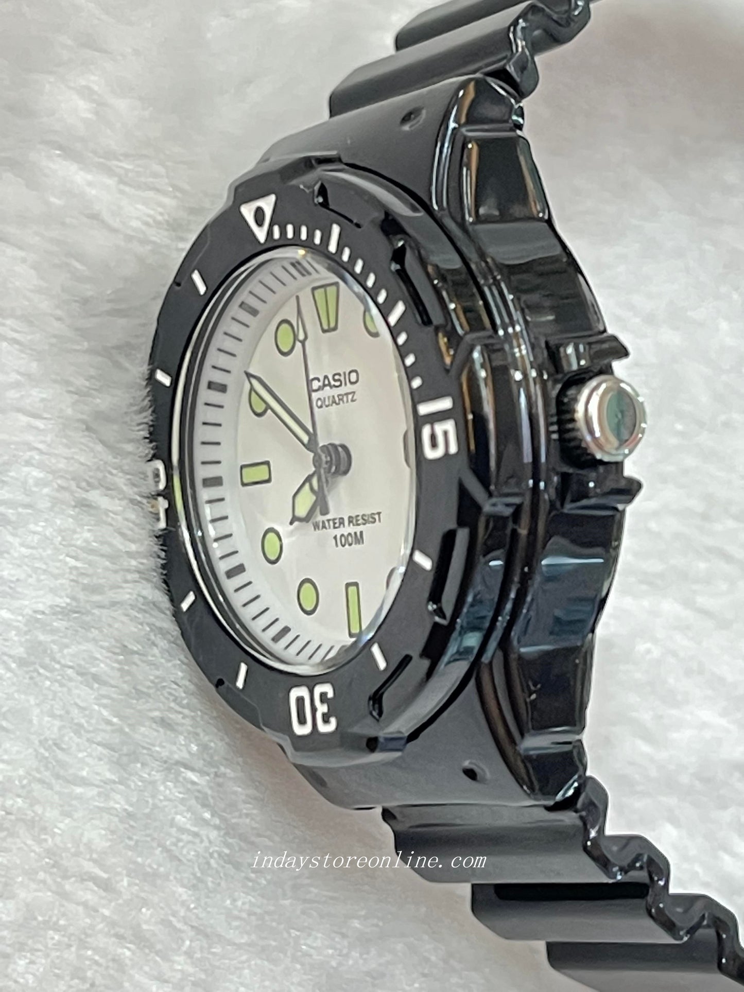 Casio Analog Women's Watch LRW-200H-7E1 Analog Resin Band Resin Glass Water Resistance
