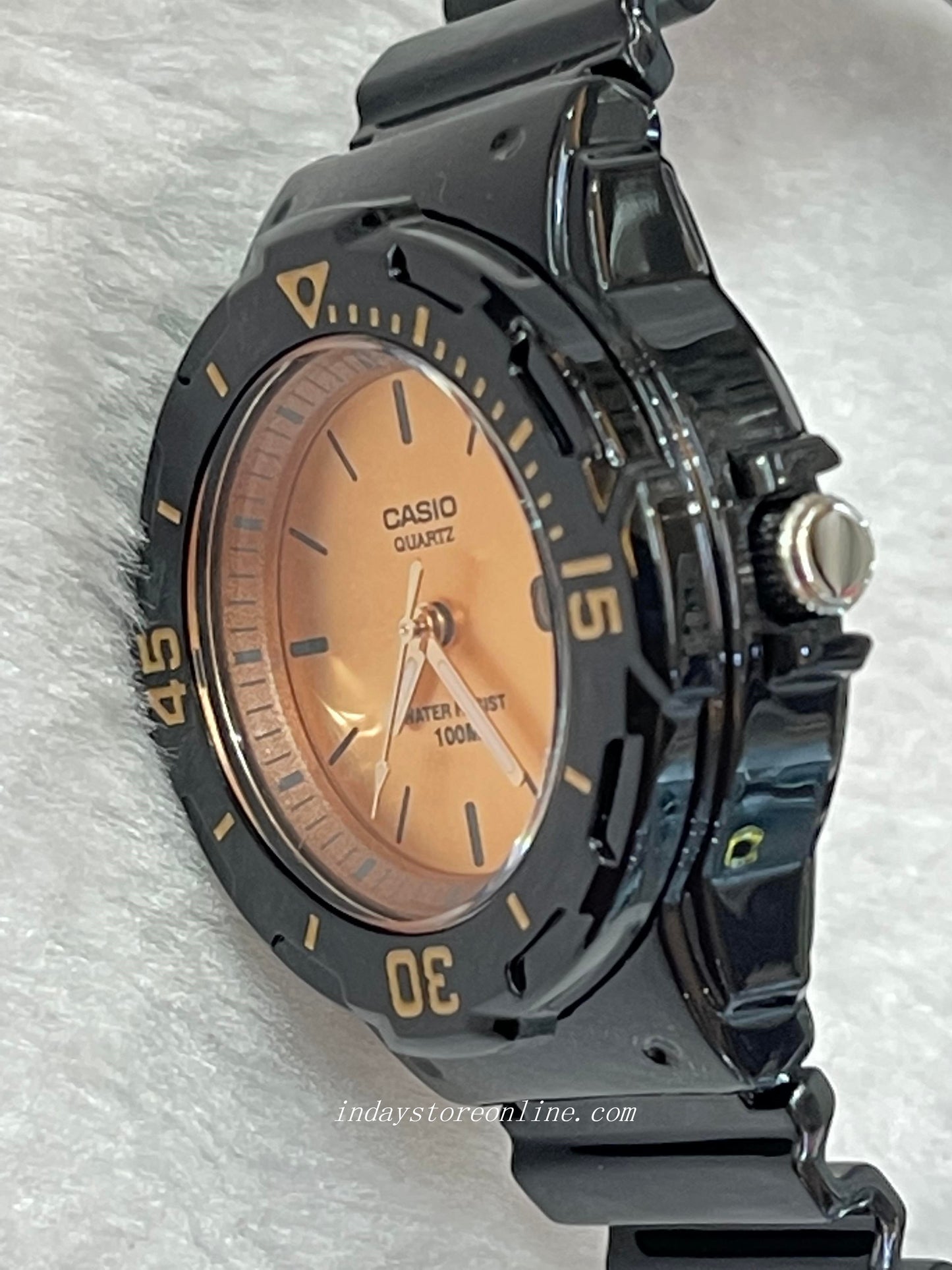 Casio Analog Women's Watch LRW-200H-9E2 Analog Resin Band Resin Glass Water Resistance