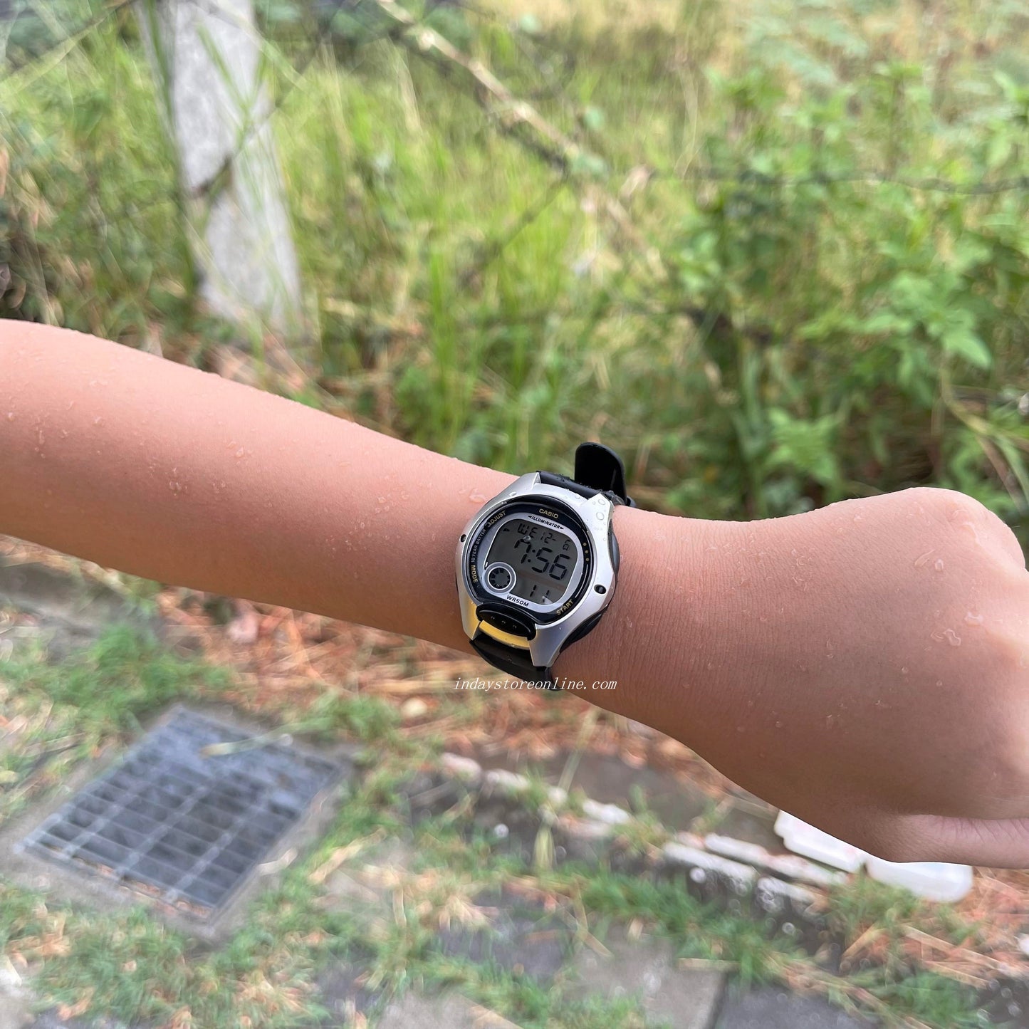 Casio Digital Women's Watch LW-200-1A Digital Sporty Design Resin Band Resin Glass Battery Life: 10 years