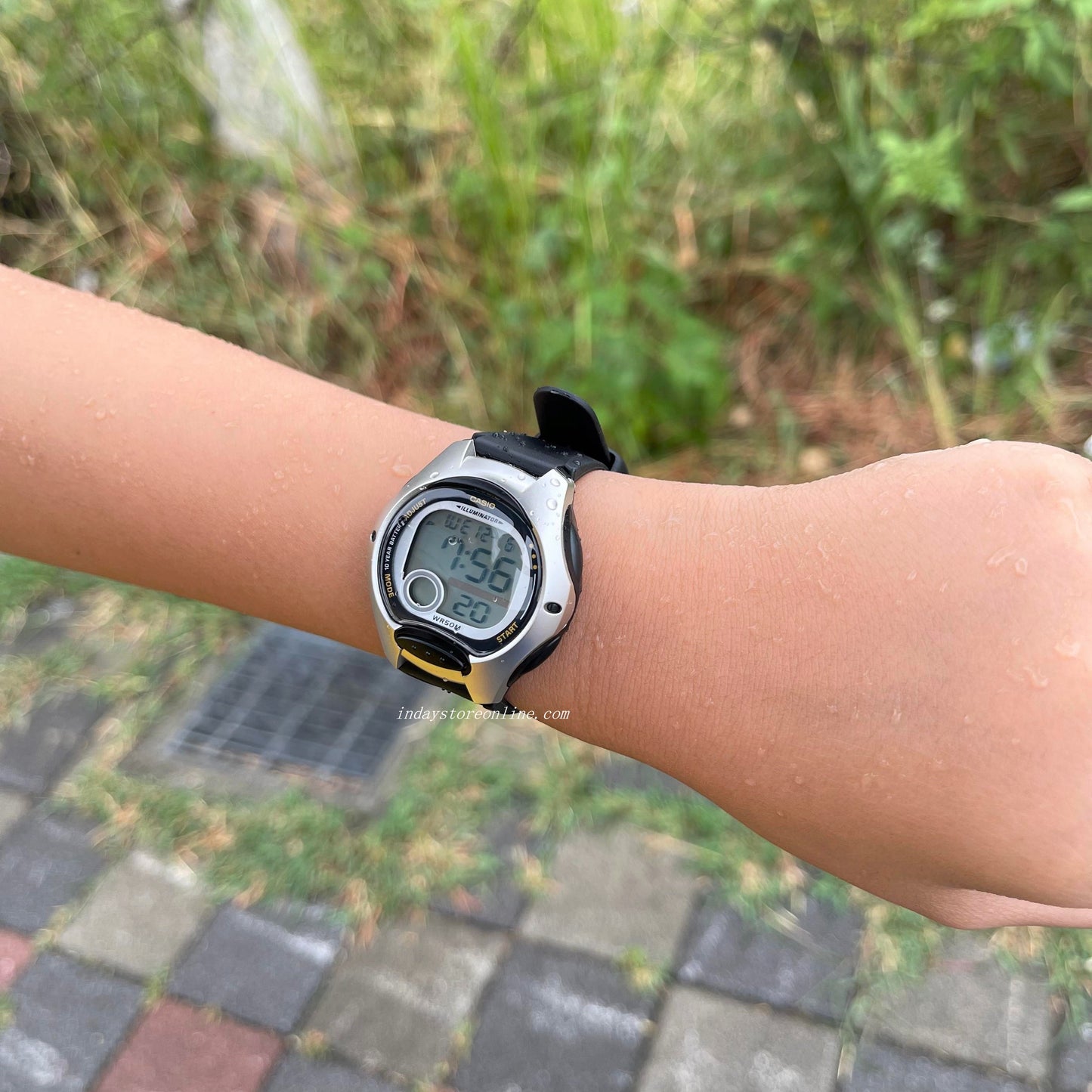 Casio Digital Women's Watch LW-200-1A Digital Sporty Design Resin Band Resin Glass Battery Life: 10 years