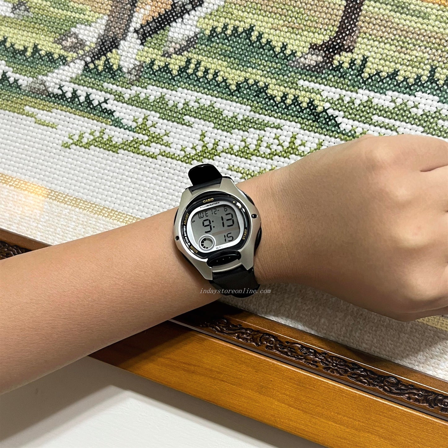 Casio Digital Women's Watch LW-200-1A Digital Sporty Design Resin Band Resin Glass Battery Life: 10 years