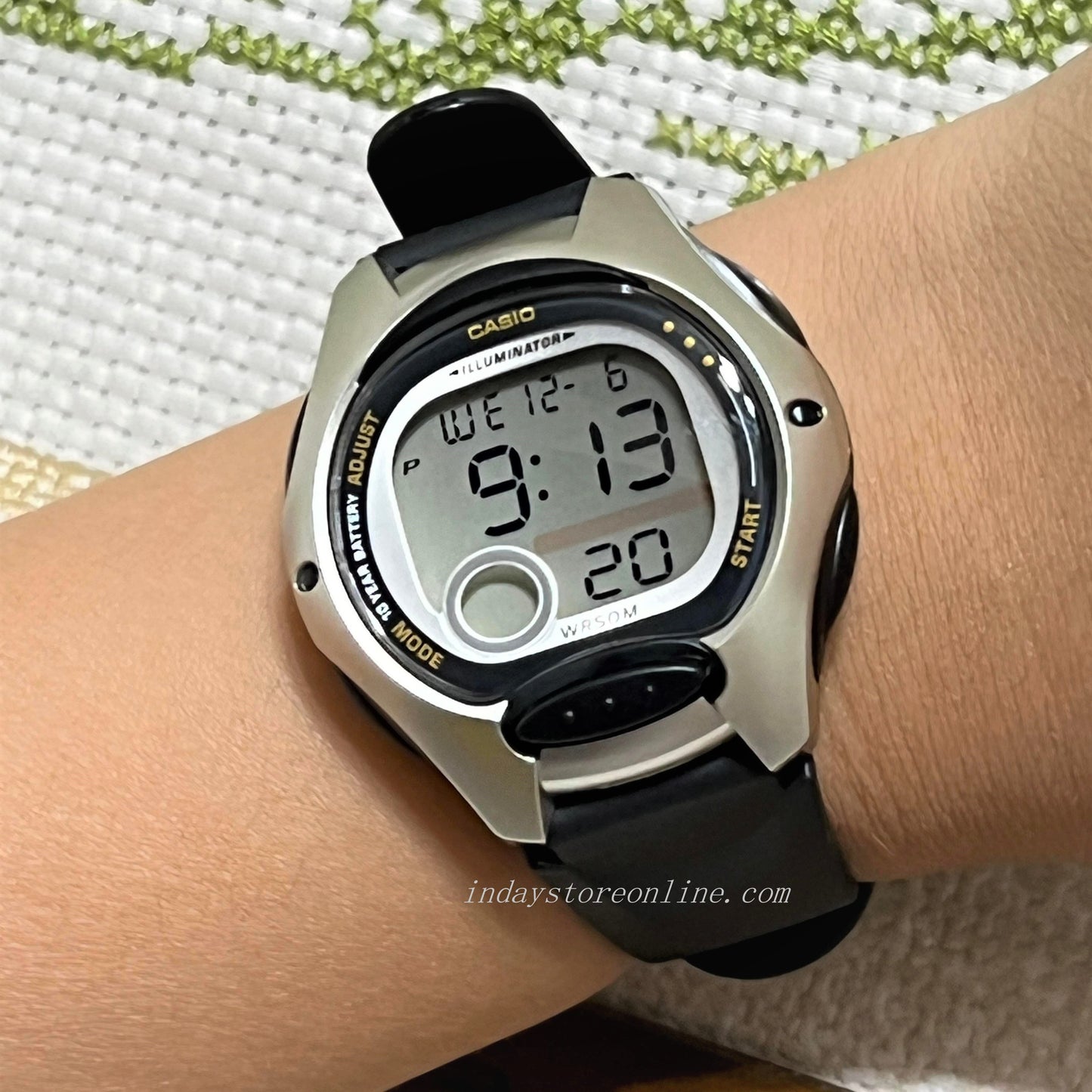 Casio Digital Women's Watch LW-200-1A Digital Sporty Design Resin Band Resin Glass Battery Life: 10 years