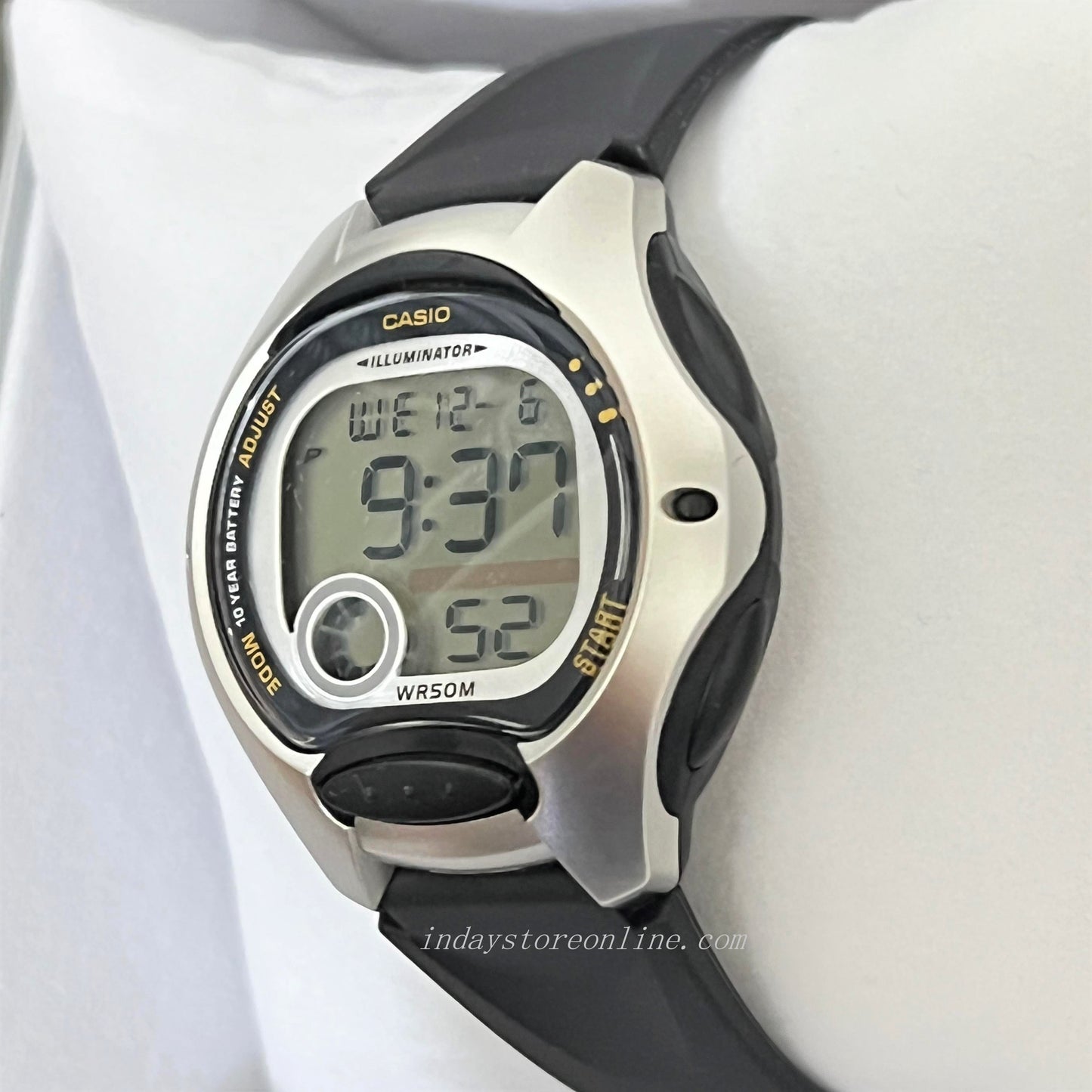 Casio Digital Women's Watch LW-200-1A Digital Sporty Design Resin Band Resin Glass Battery Life: 10 years