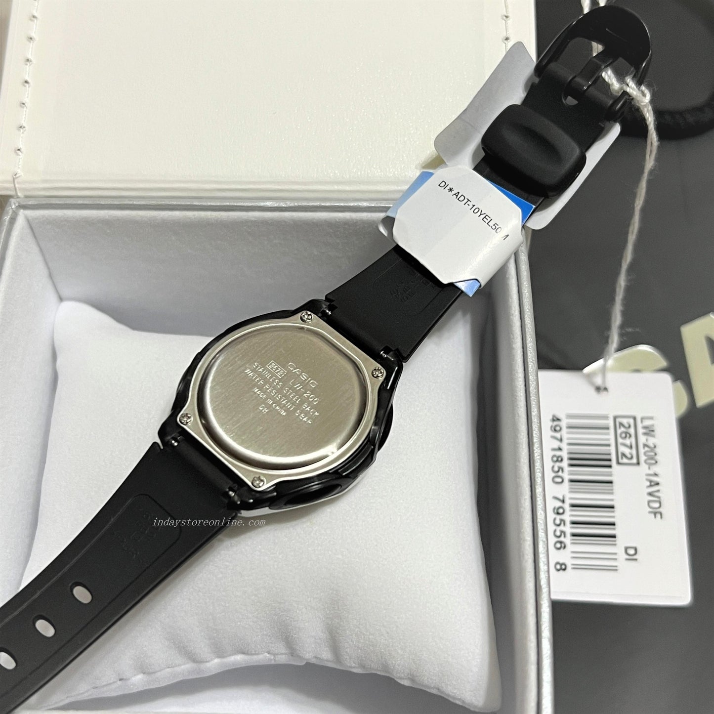 Casio Digital Women's Watch LW-200-1A Digital Sporty Design Resin Band Resin Glass Battery Life: 10 years