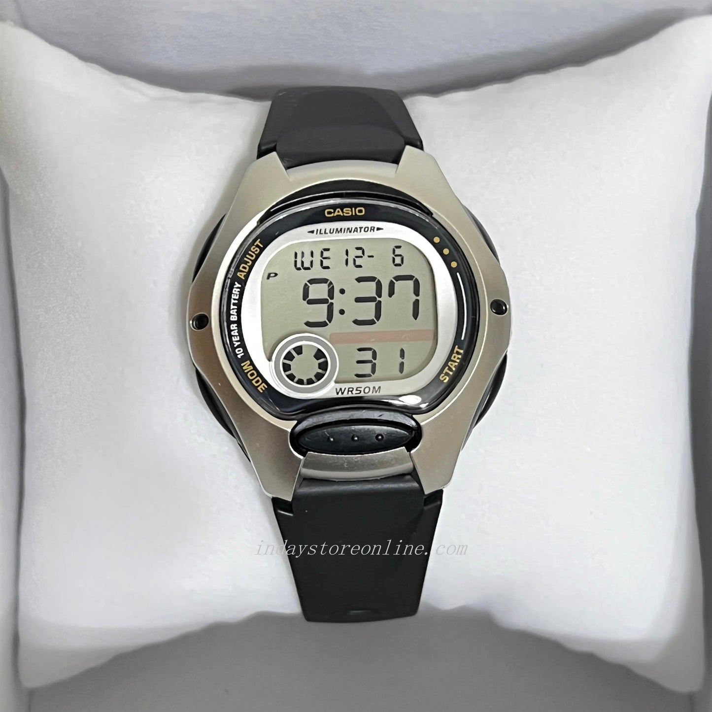 Casio Digital Women's Watch LW-200-1A Digital Sporty Design Resin Band Resin Glass Battery Life: 10 years