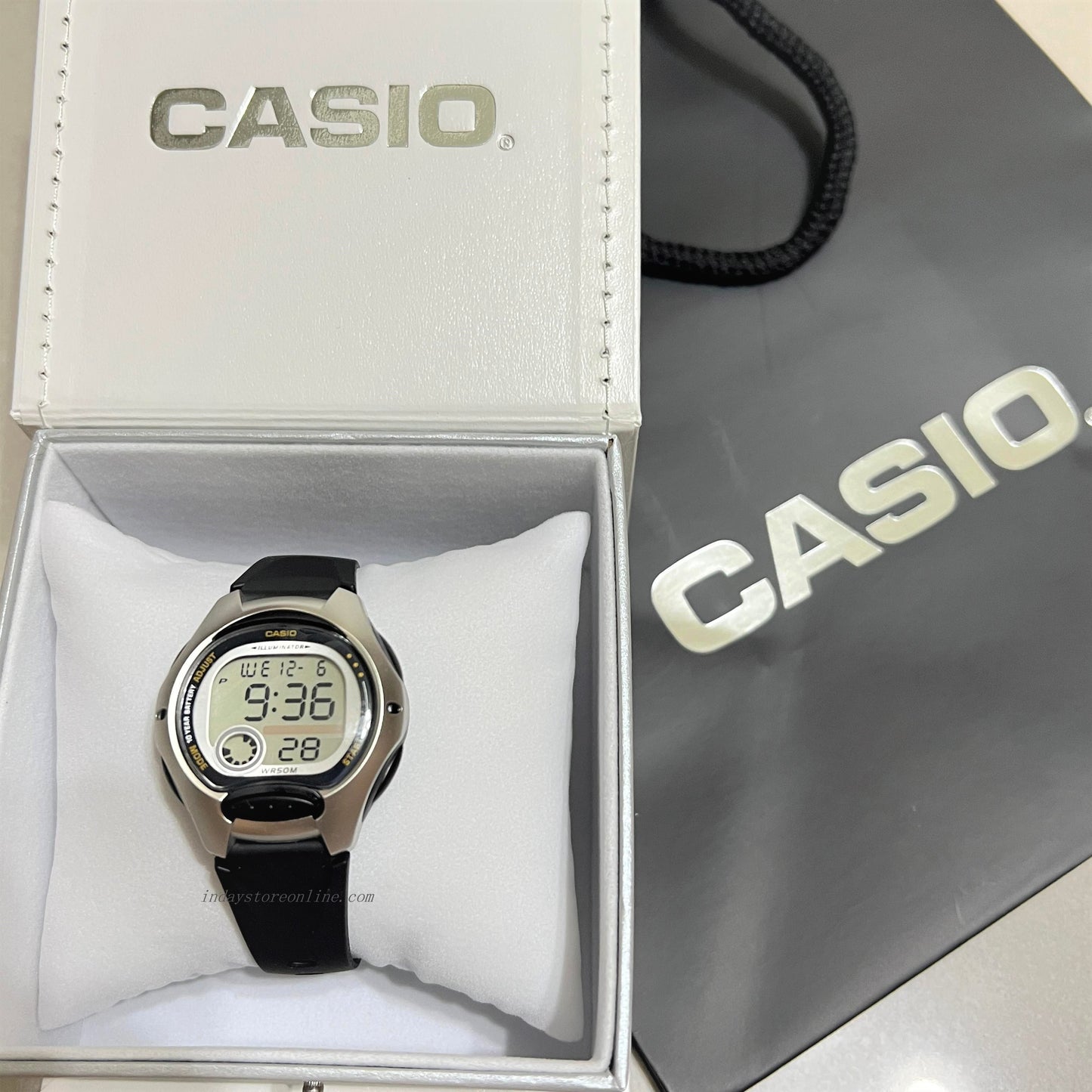 Casio Digital Women's Watch LW-200-1A Digital Sporty Design Resin Band Resin Glass Battery Life: 10 years
