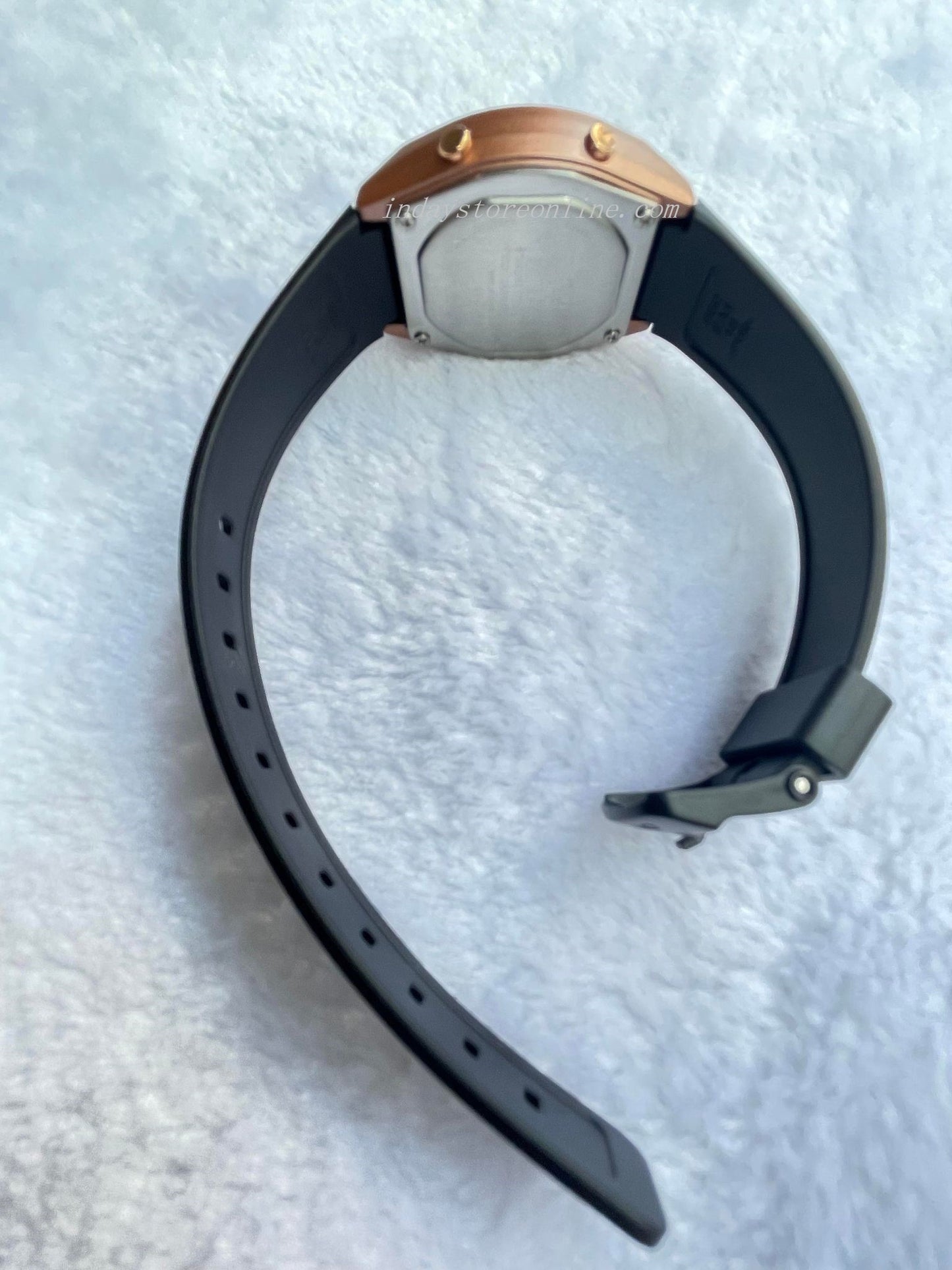 Casio Digital Women's Watch LW-204-1A Black Color Classical Design Resin Strap