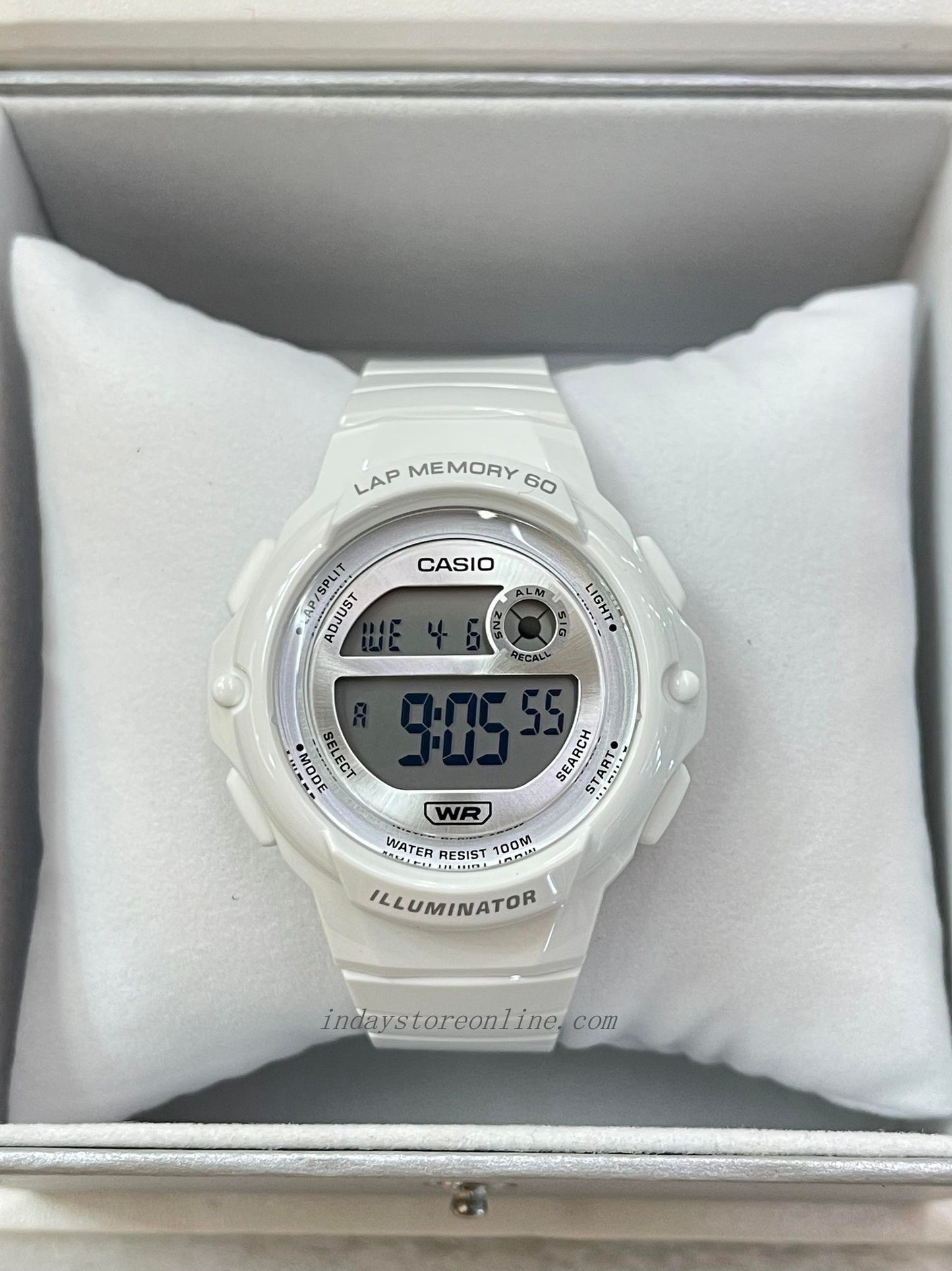 Casio Digital Women's Watch LWS-1200H-7A1 Digital Sporty Design Resin Band Resin Glass
