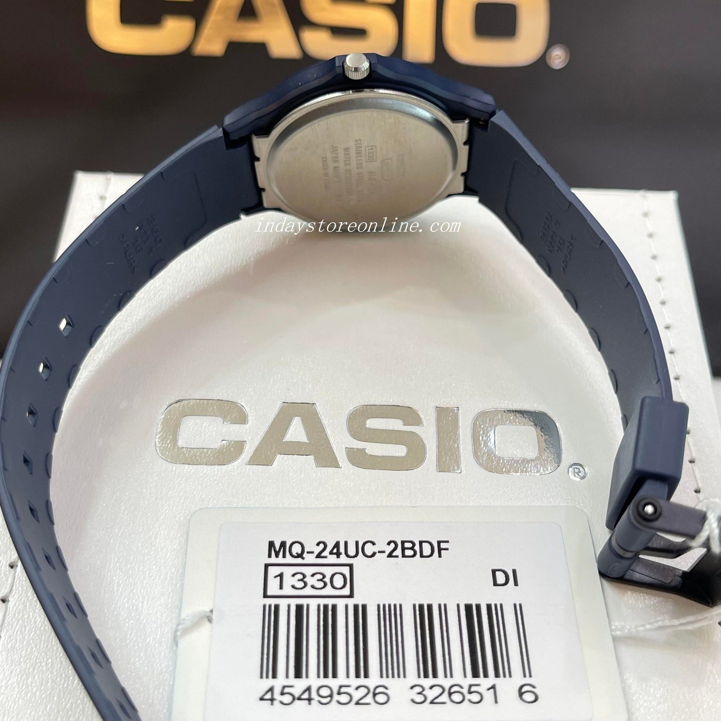 Casio Analog Women's Watch MQ-24UC-2B Resin Glass Blue Color Resin Strap Watch