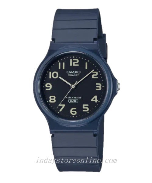 Casio Analog Women's Watch MQ-24UC-2B Resin Glass Blue Color Resin Strap Watch