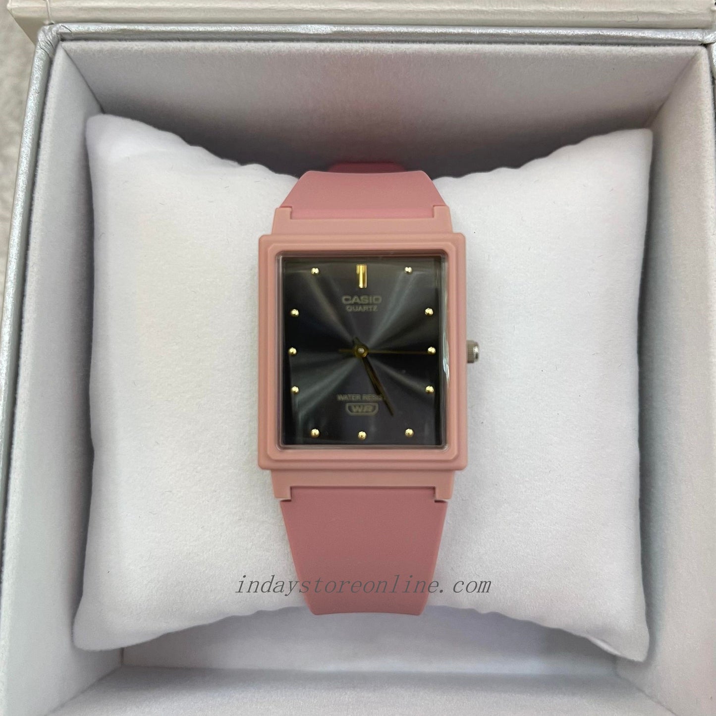 Casio Analog Women's Watch MQ-38UC-4A Resin Glass Pink Color Resin Strap Watch
