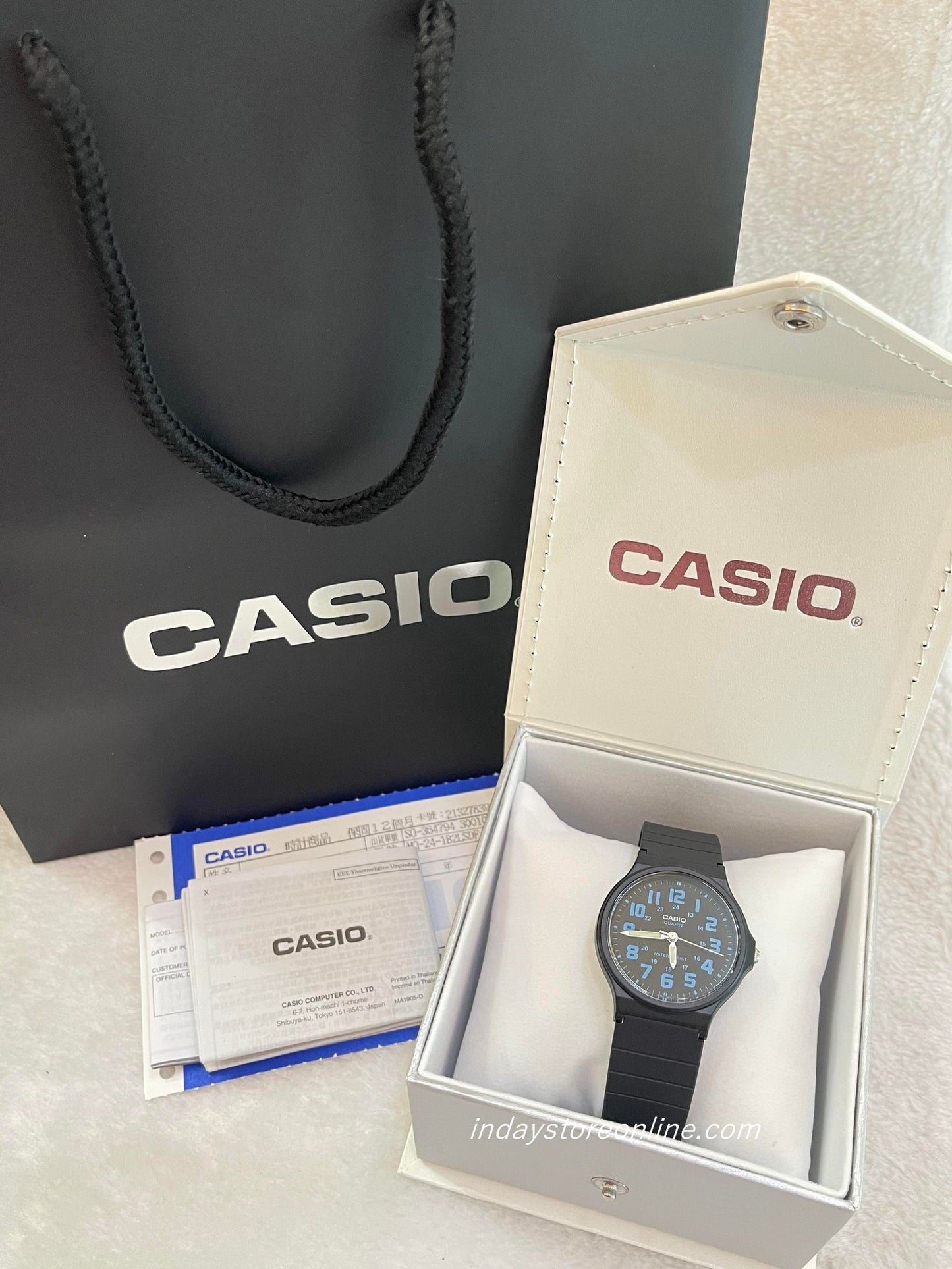 Casio Analog Women's Watch MQ-71-2B Analog Resin Band Water Resistant Resin Glass