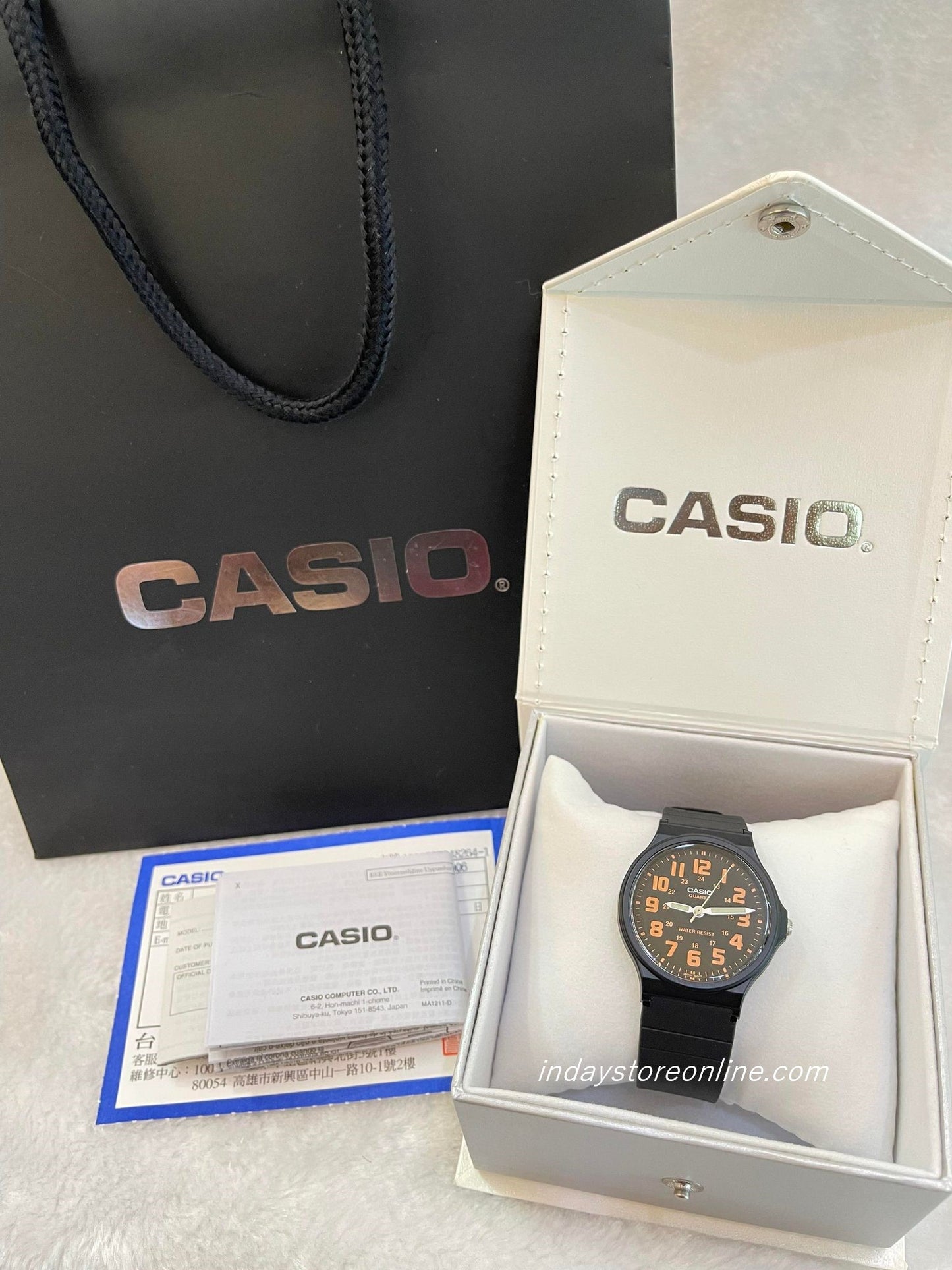 Casio Analog Women's Watch MQ-71-4B Analog Resin Band Water Resistant Resin Glass