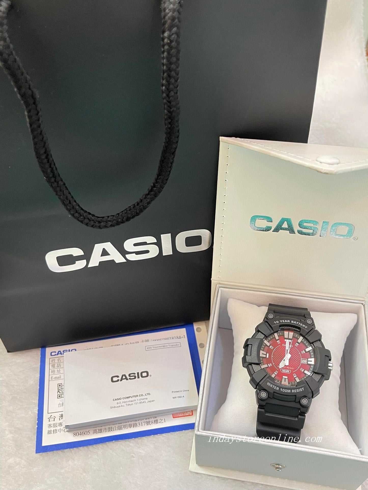 Casio Analog Men's Watch MW-610H-4A Sporty Design 10 years Battery Life Resin Glass Black Resin Strap Watch