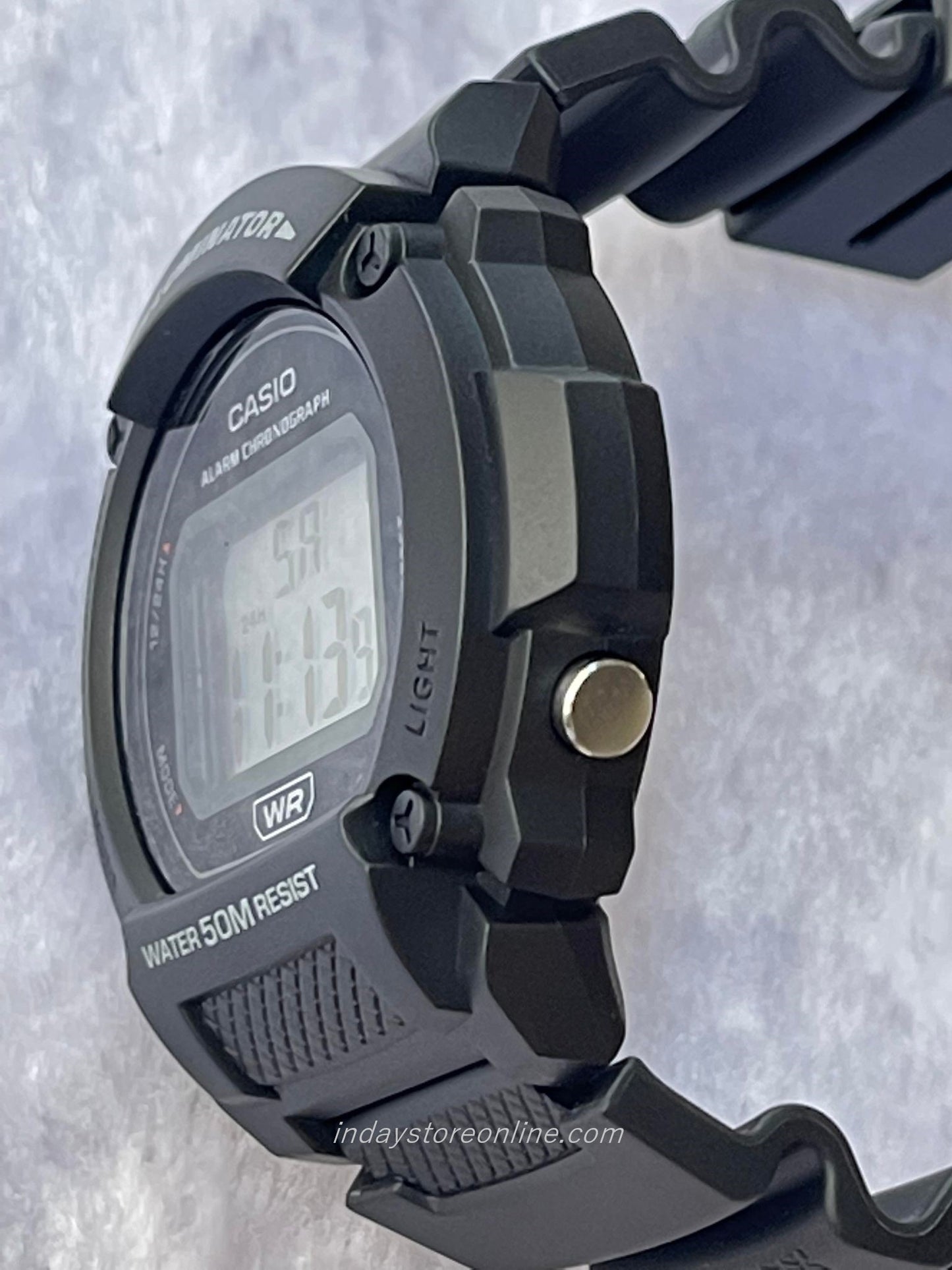 Casio Digital Men's Watch W-219H-1A Casio Digital Men's Watch W-219H-8B Digital Resin Band Resin Glass Battery Life: 7 Years