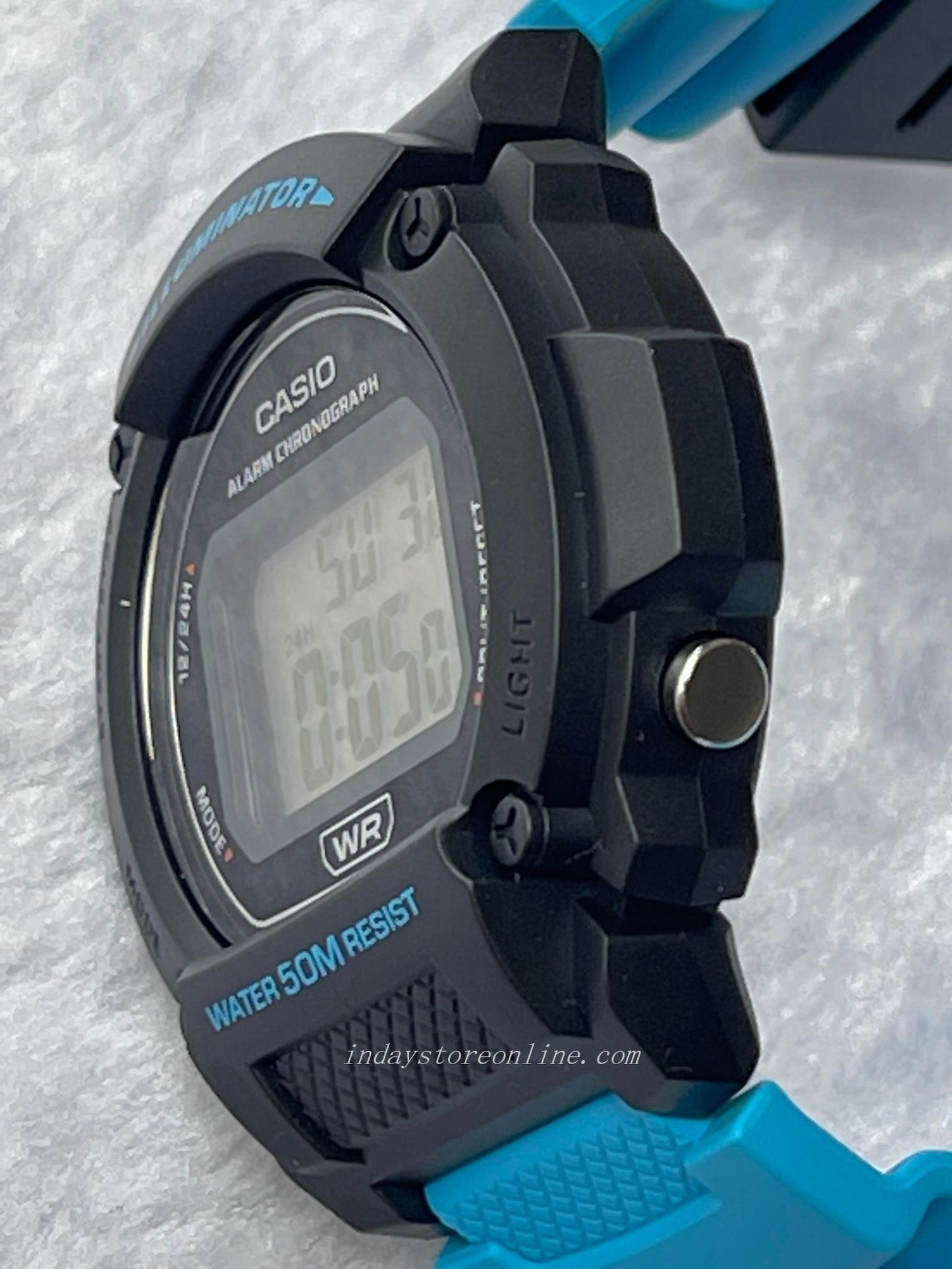 Casio Digital Men's Watch W-219H-2A2 Digital Sporty Desig Resin Band Resin Glass Battery Life: 7 Years