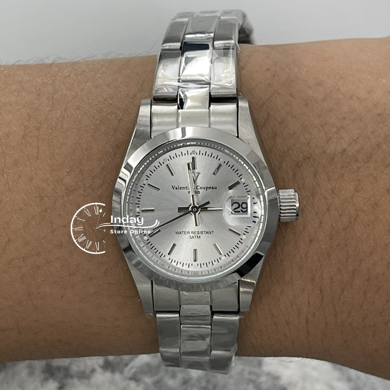 范倫鐵諾 古柏 Coupeau Women's Watch 12168SL-10 Silver Plated Stainless Steel Band