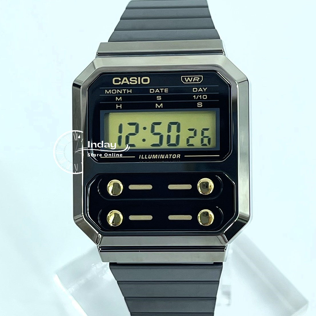 Casio Women's Watch A100WEGG-1A2