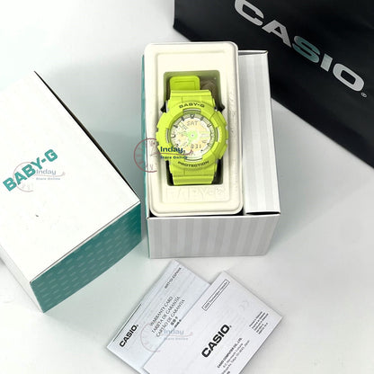 Casio Baby-G Women's Watch BA-110YK-3A Resin Band Shock Resistant Mineral Glass