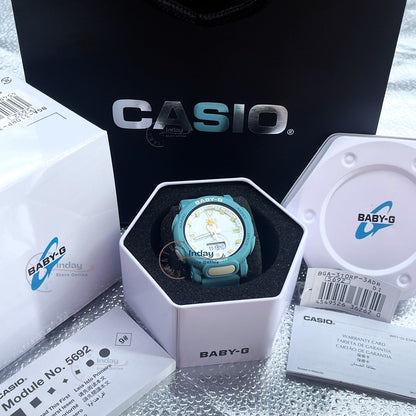 Casio Baby-G Women's Watch BGA-310RP-3A Resin Band Mineral Glass Shock Resistant