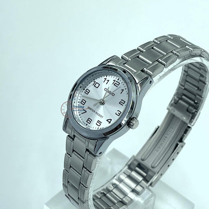 Casio Standard Women's Watch LTP-V001D-7B Silver Stainless Steel Strap