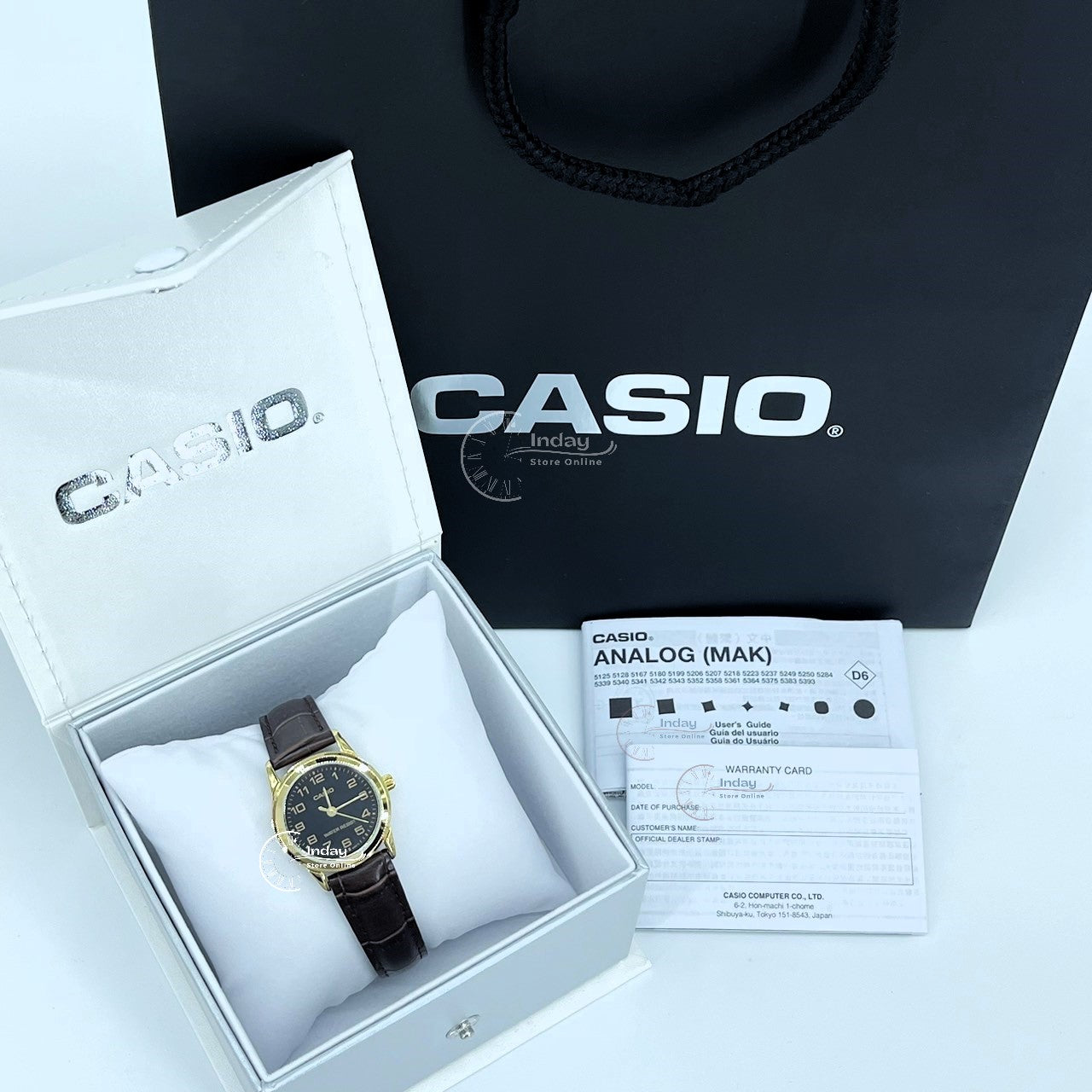 Casio analog online mak