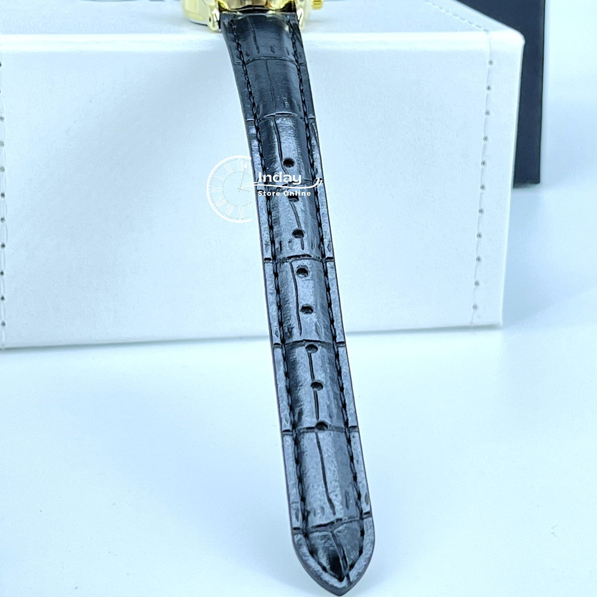 Casio Standard Women's Watch LTP-V001GL-7B Black Leather Strap