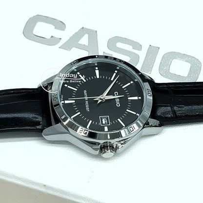 Casio Standard Women's Watch LTP-V004L-1A Black Leather Strap