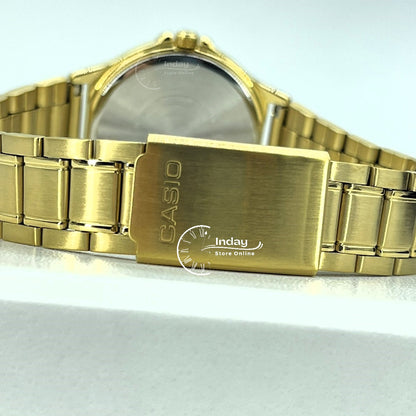 Casio Standard Women's Watch LTP-V300G-7A Gold Plated Stainless Steel Strap