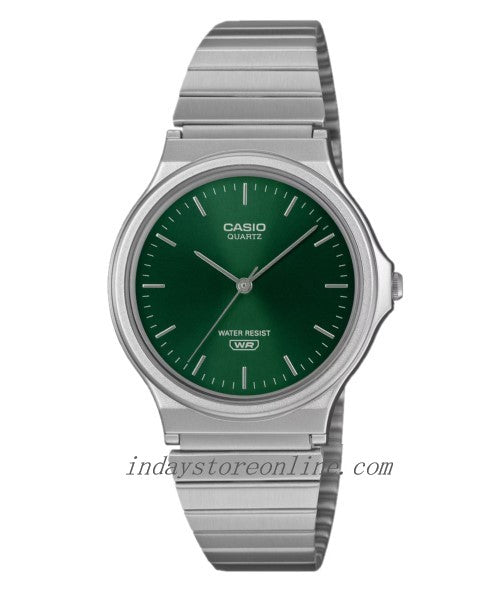 Casio Analog Watch MQ-24DA-3A Resin Glass Stainless Steel Band
Adjustable Clasp Battery Life: 3 Years