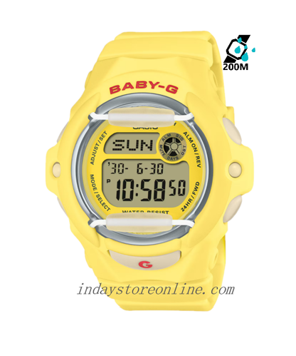 Casio Baby-G Women's Watch BG-169CH-9 Resin Band Mineral Glass Shock Resistant