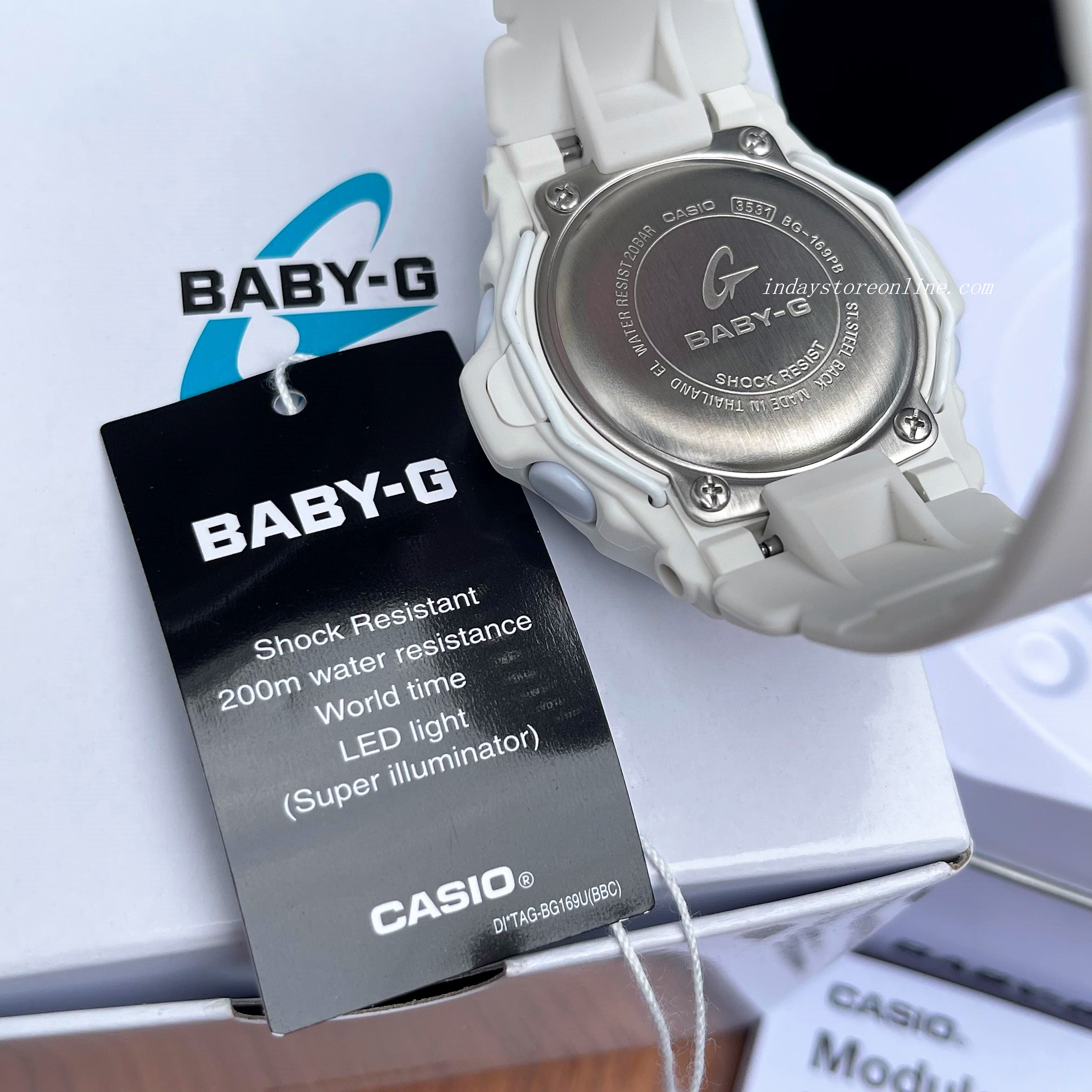 BG169PB-4 | BABY-G BASIC Pink | CASIO