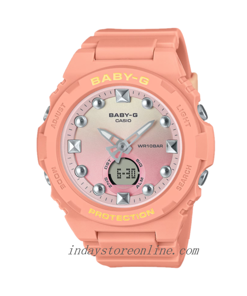 Casio Baby-G Women's Watch BGA-320-4A1 Resin Band Mineral Glass Shock Resistant