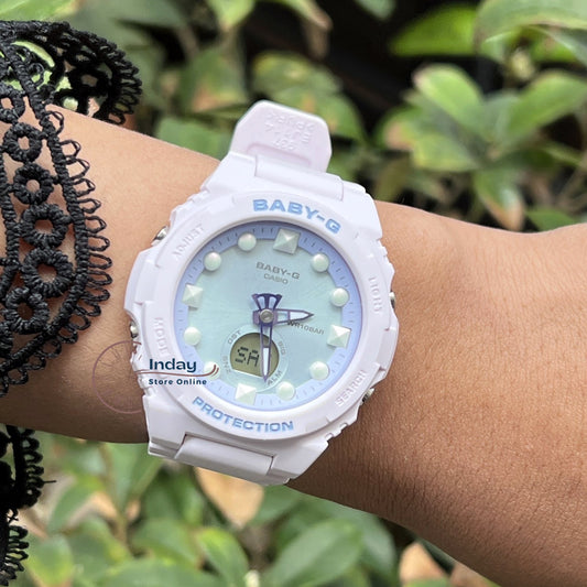 Casio Baby-G Women's Watch BGA-320FH-4A Resin Band Mineral Glass Shock Resistant