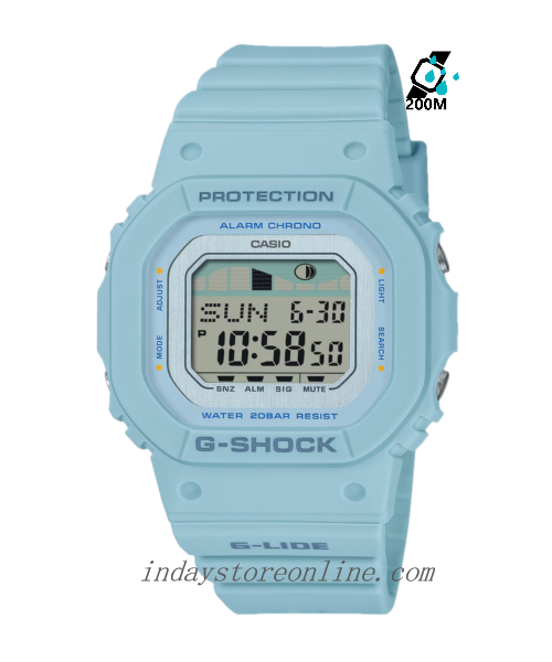 Casio G-Shock Women's Watch GLX-S5600-2 Bio-based Resin Band Shock Resistant Mineral Glass