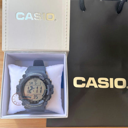 Casio Digital Men's Watch AE-1500WH-2A Digital Resin Band Resin Glass Battery Life: 10 Years